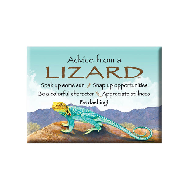 Advice from a Lizard Jumbo Magnet