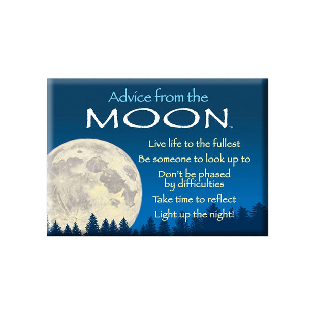 Advice from the Moon Jumbo Magnet