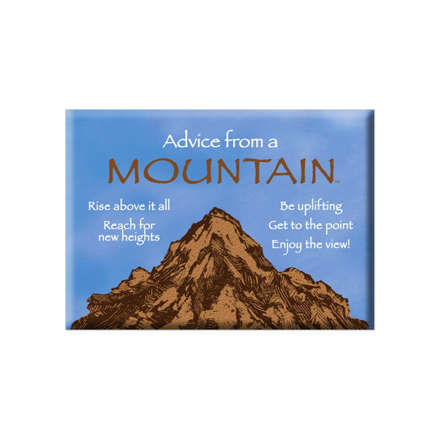 Advice from a Mountain Jumbo Magnet