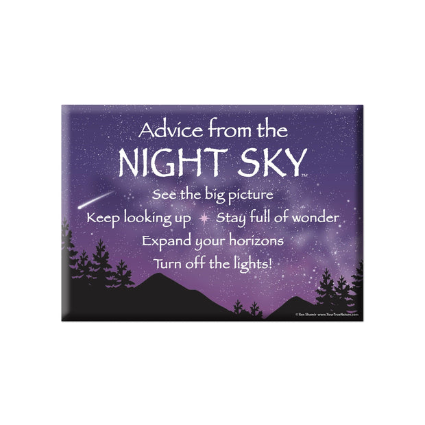 Advice from the Night Sky Jumbo Magnet