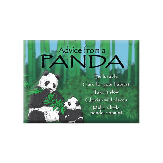 Advice from a Panda Jumbo Magnet