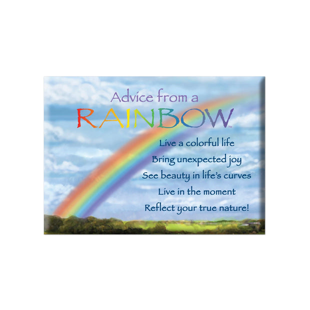 Advice from a Rainbow Jumbo Magnet
