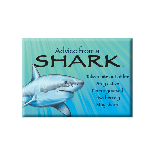 Advice from a Shark Jumbo Magnet