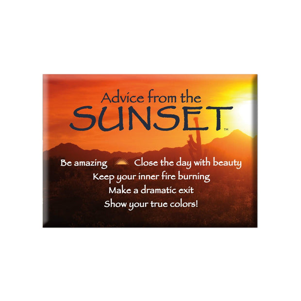 Advice from a Sunset Southwest  Jumbo Magnet