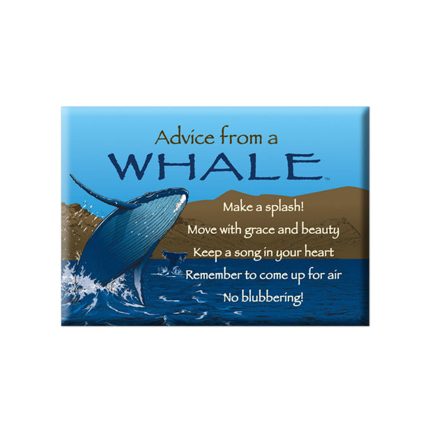 Advice from a Whale Jumbo Magnet
