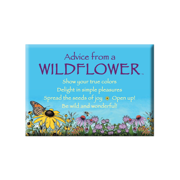 Advice from a Wildflower Jumbo Magnet