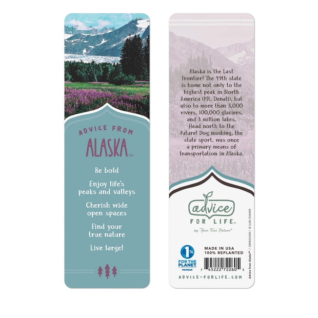 Advice from Alaska Paper Bookmark
