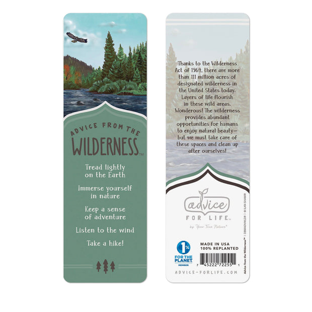 Advice from the Wilderness Paper Bookmark