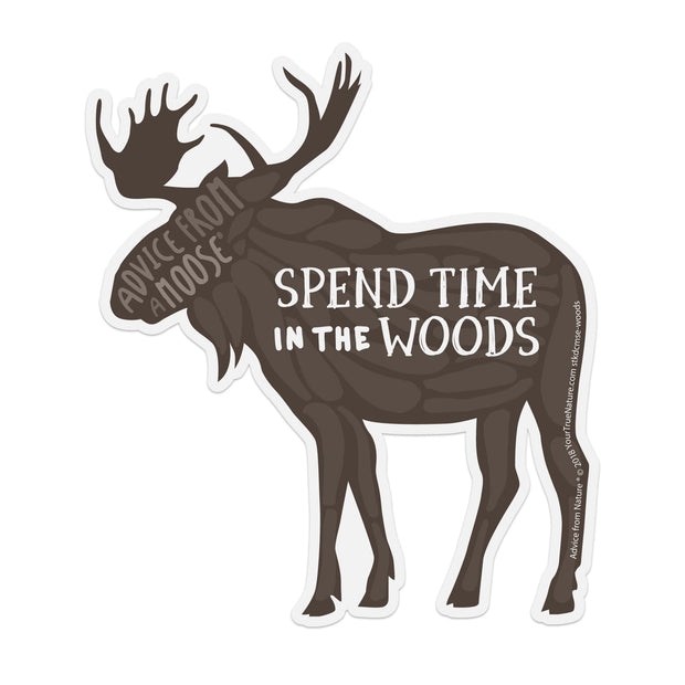 Advice from a Moose Sticker