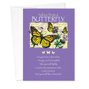 Advice from a Butterfly Friendship Card
