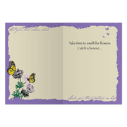 Advice from a Butterfly Friendship Card