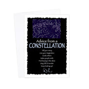 Advice from a Constellation Greeting Card