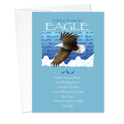 Advice from an Eagle Birthday Card (Let your spirit soar)