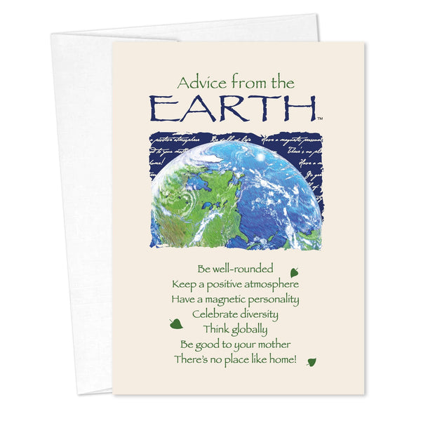 Advice from the Earth Birthday Card