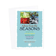 Advice from the Seasons Greeting Card