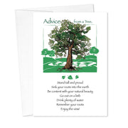 Advice from a Tree Birthday Card