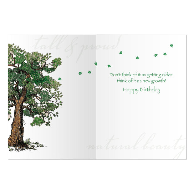 Advice from a Tree Birthday Card
