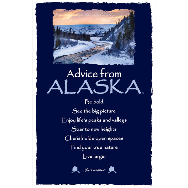 Advice from Alaska - Winter - Frameable Art Card