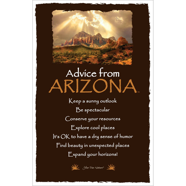 Advice from Arizona - Frameable Art Card