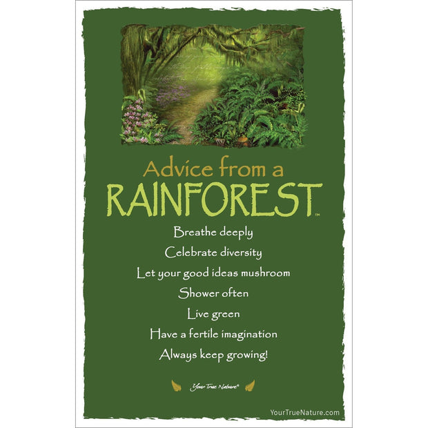 Advice from a Rainforest Frameable Art Card
