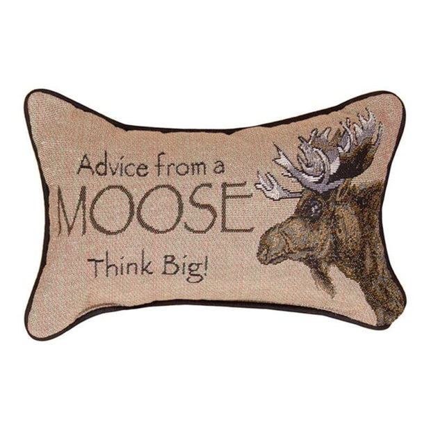 Advice from a Moose - Pillow