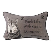 Advice from a Wolf - Pillow