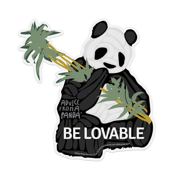 Advice from a Panda Sticker